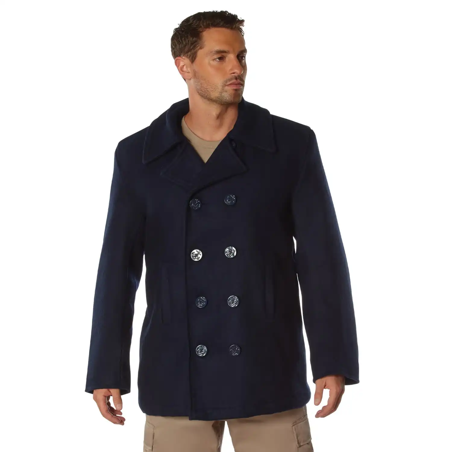 Basic Issue U.S. Navy Style Wool Peacoat