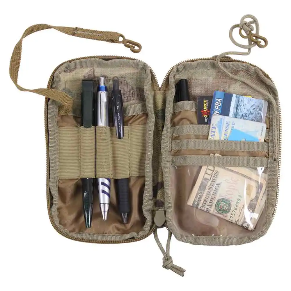 Alternative view of Basic Issue Multicam MOLLE Tactical Wallet