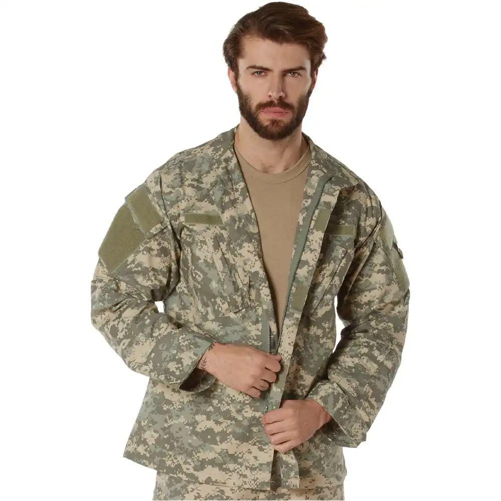 Alternative view of ACU Digital Camo Rip-Stop Military Uniform Coat
