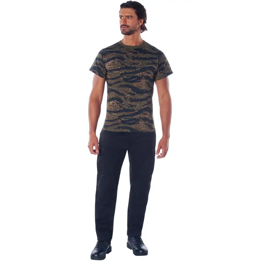 Alternative view of Tiger Stripe Camo Short Sleeve T-Shirt