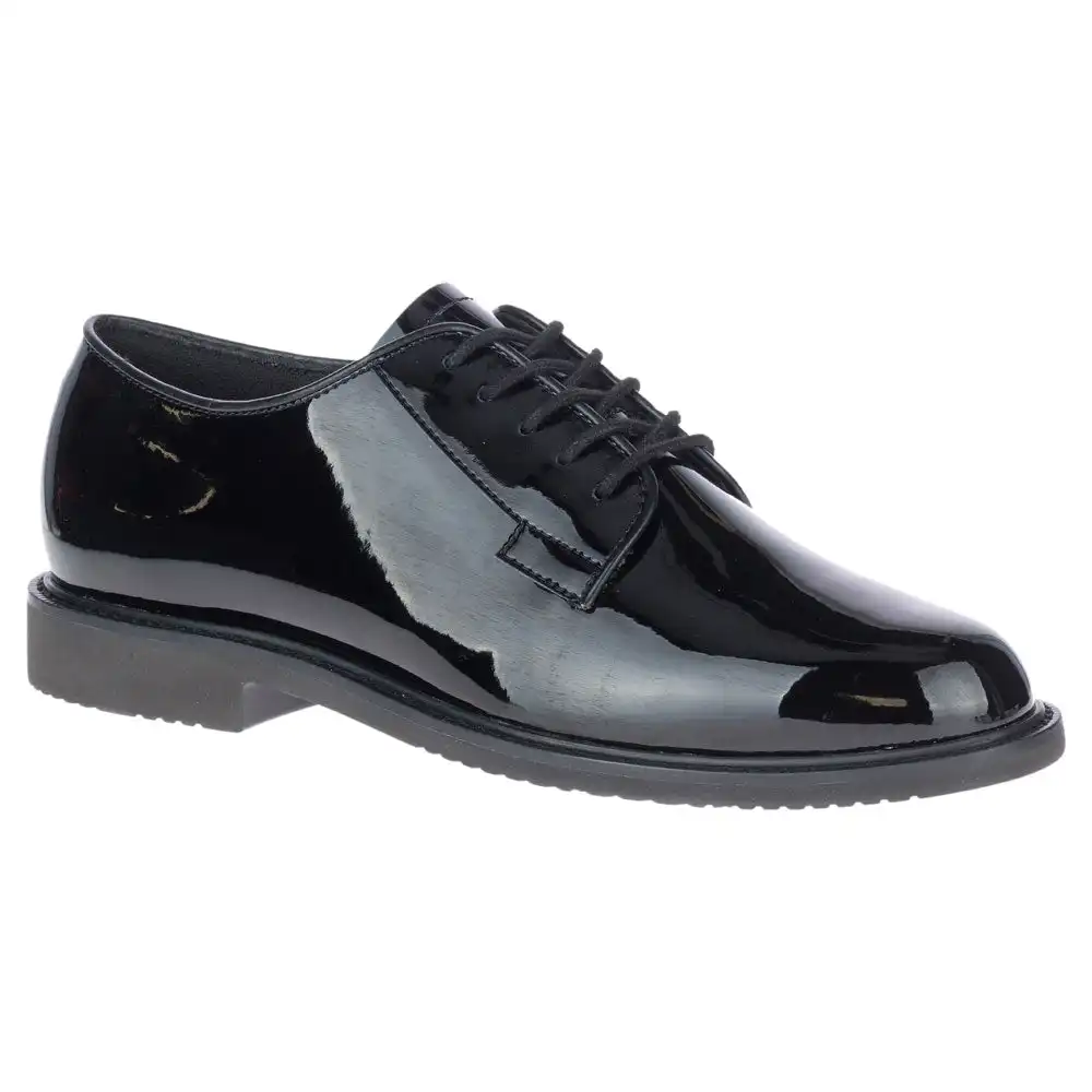 Bates Sentry High Gloss Black Oxford Uniform Shoe - E01842
