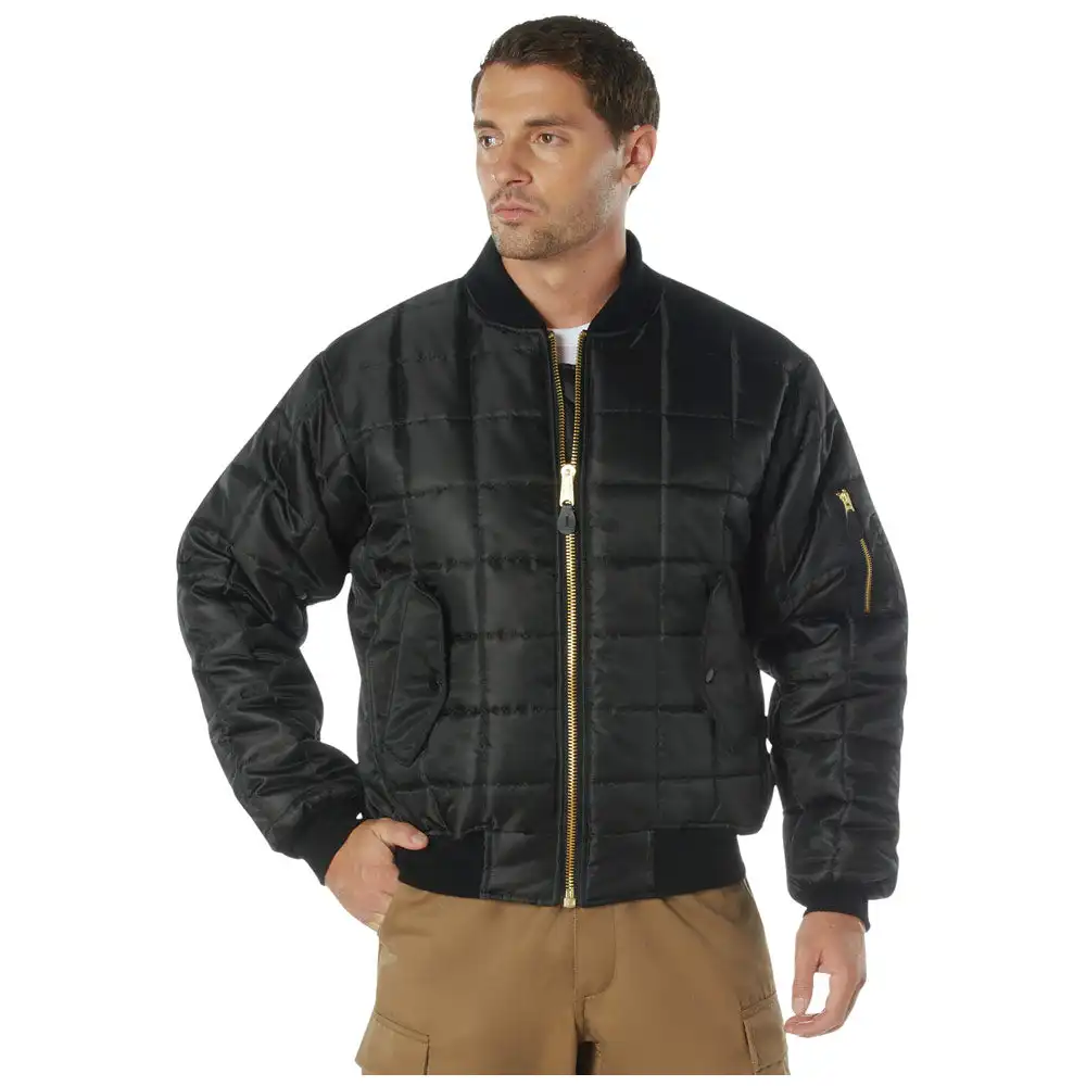 Alternative view of Rothco Quilted MA-1 Style Flight Jacket