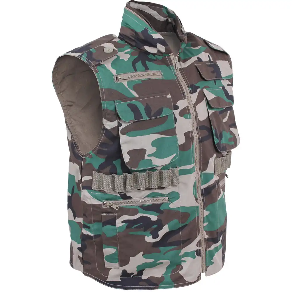 Alternative view of Basic Issue Camouflage Ranger Vest