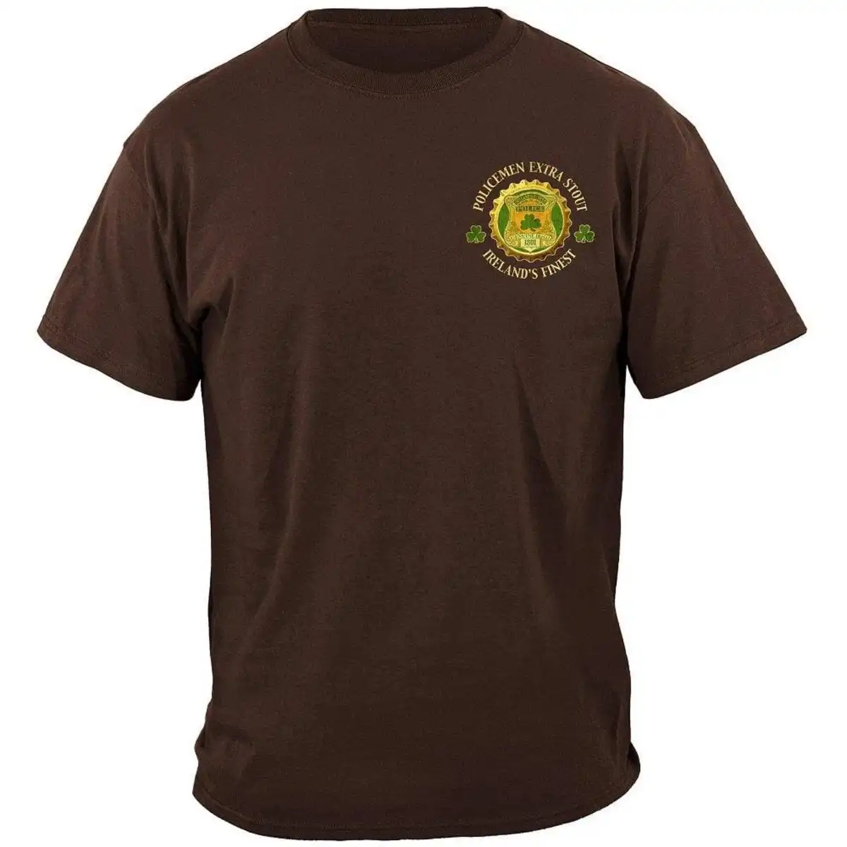 Alternative view of Extra Stout Irish Policemen T-shirt