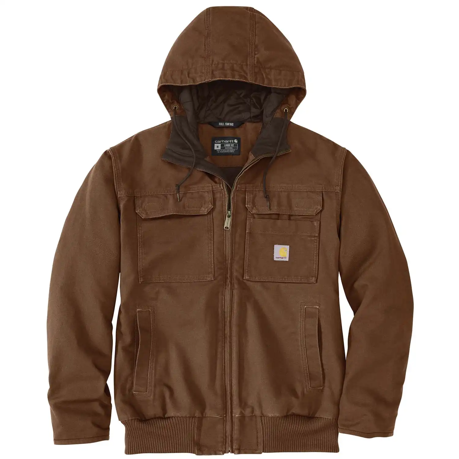 Alternative view of Carhartt Full Swing Loose Fit Washed Duck Men's Insulated Active Jac