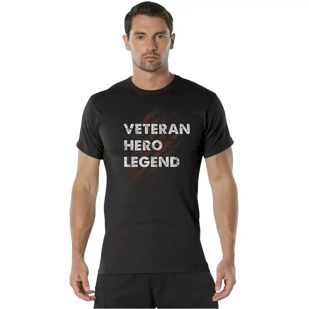 Alternative view of Rothco Veteran Hero Legend Graphic T-Shirt