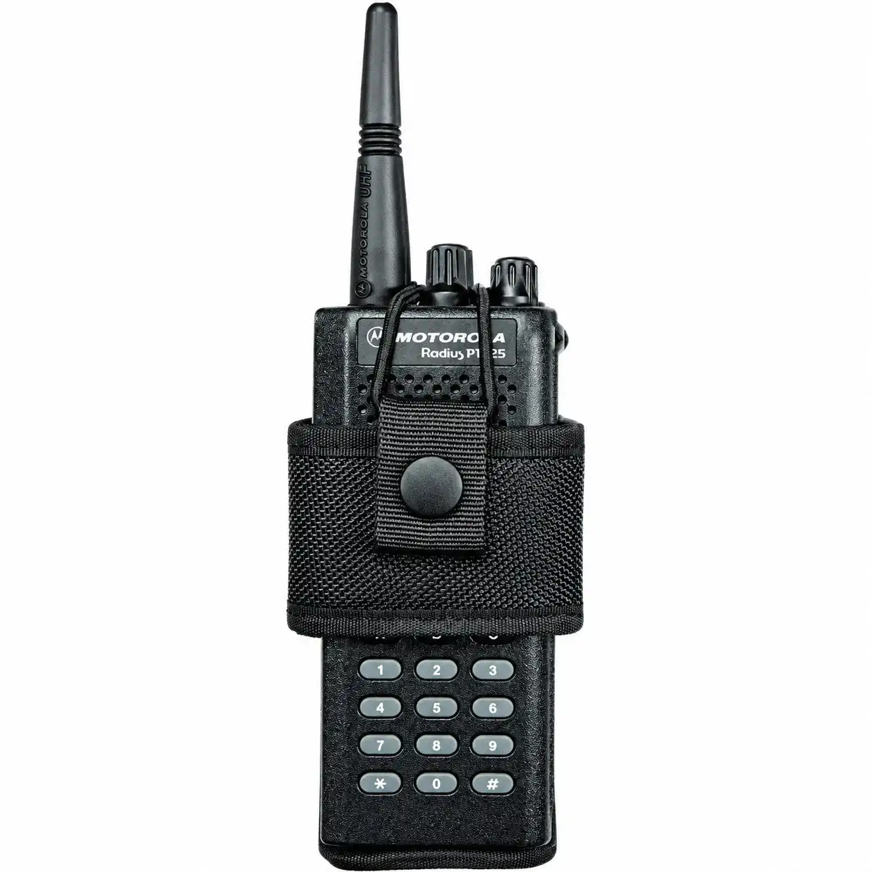 Alternative view of Hero's Pride Ballistic Nylon Universal Radio Holster
