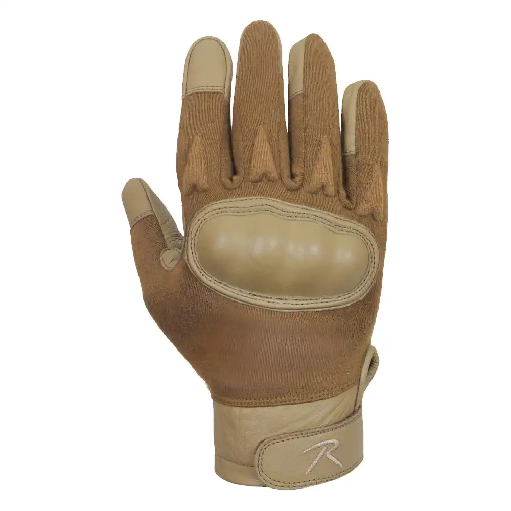 Alternative view of Coyote Hard Knuckle Cut/Fire-Resistant Tactical Gloves