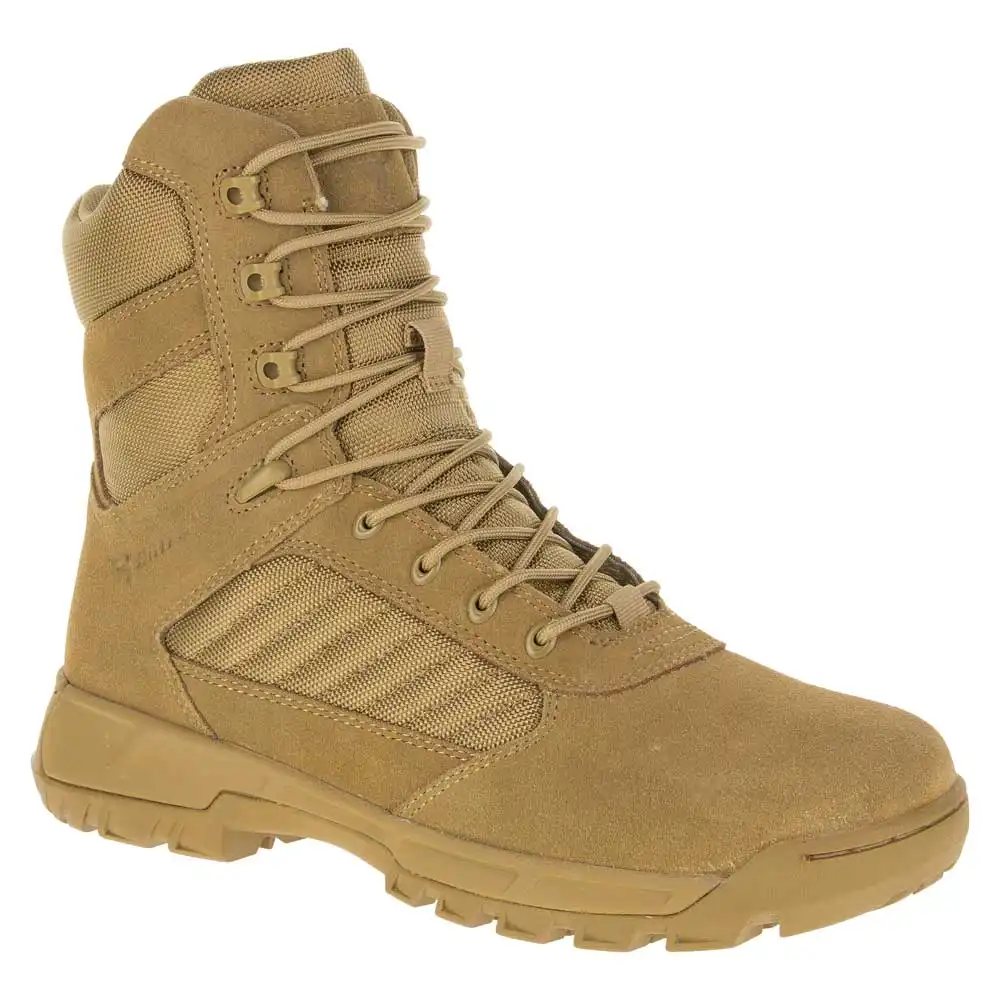Bates Tactical Sport 2 Tall Side-Zip Coyote Military Tactical Boot - E03181