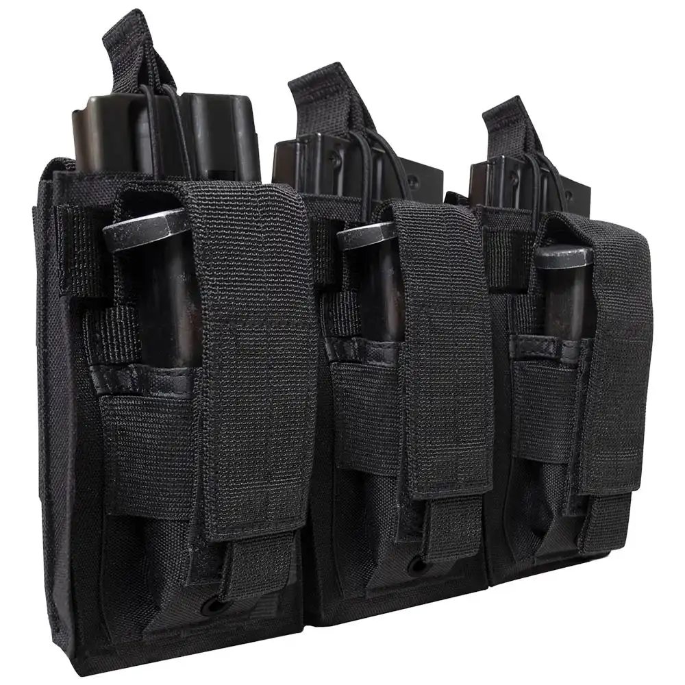 Alternative view of Rothco MOLLE Triple Kangaroo Rifle and Pistol Mag Pouch