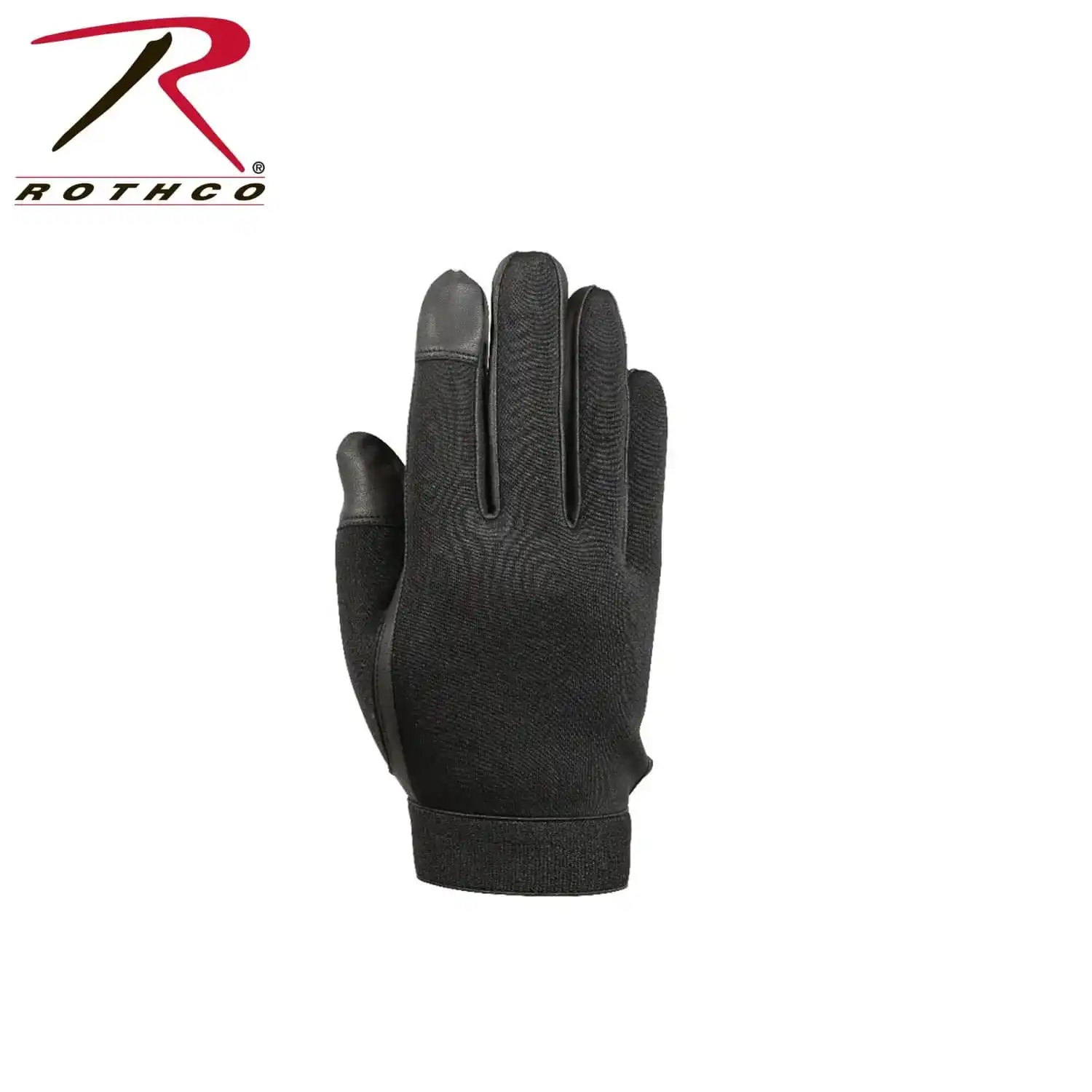 Black Touch Screen Compatible Tactical Gloves