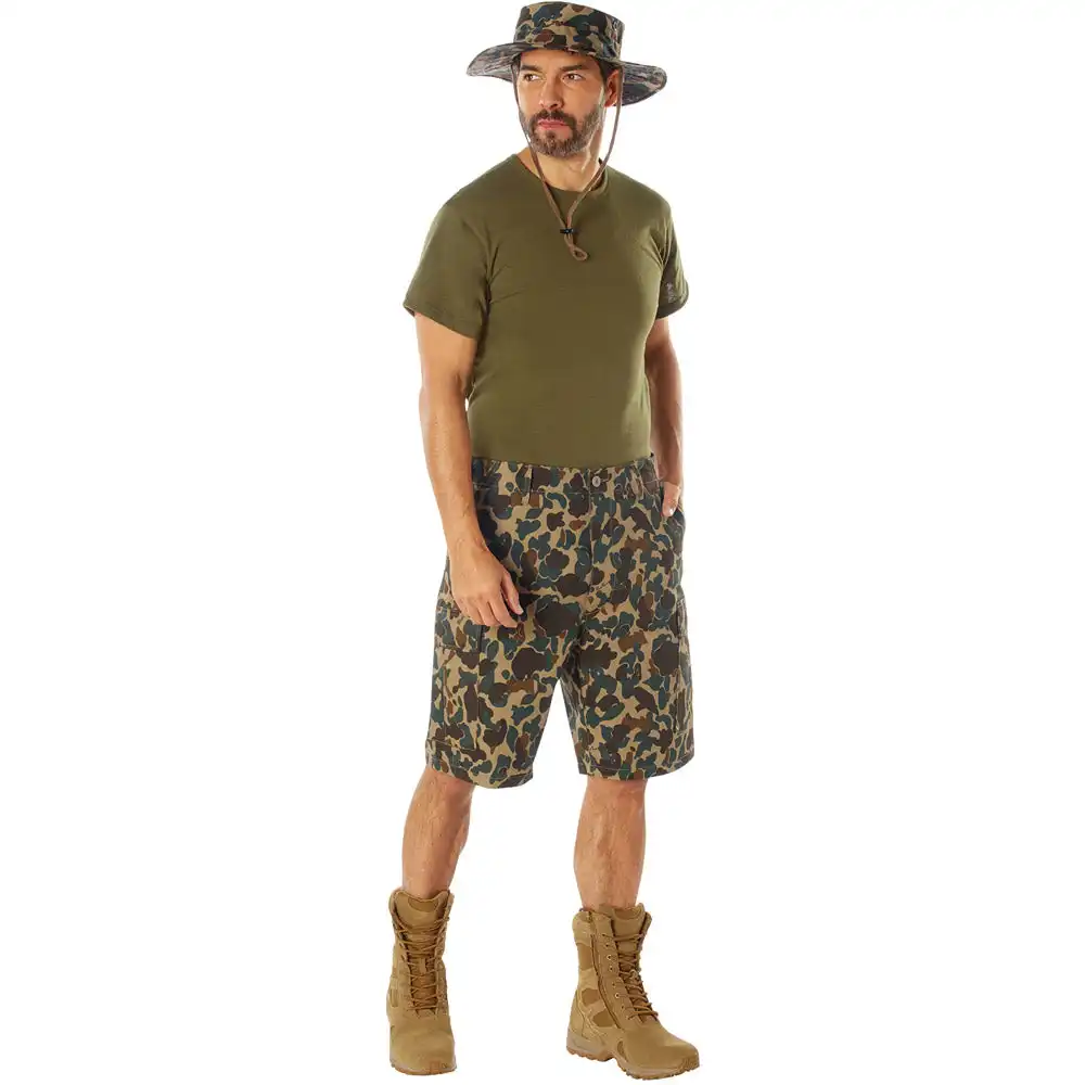 Alternative view of Fred Bear Camo Military Cargo Shorts