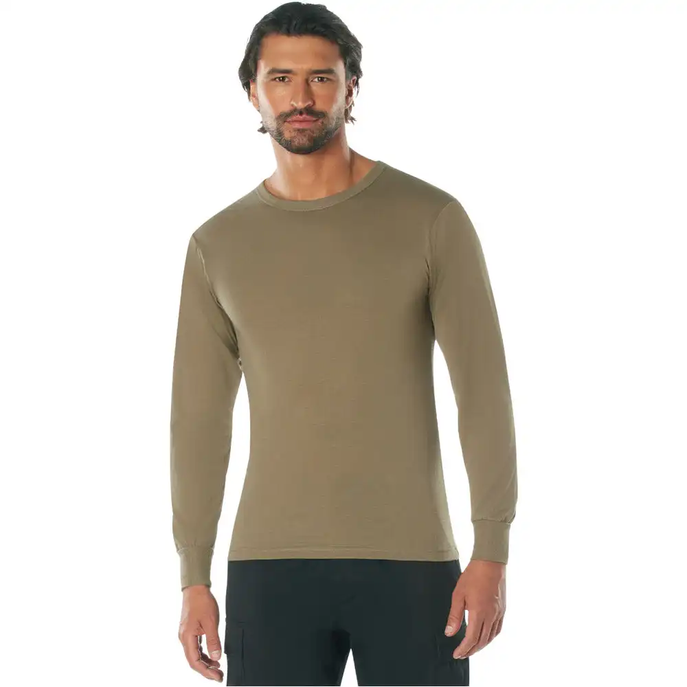 Alternative view of AR670-1 Coyote Long Sleeve Moisture Wicking T-Shirt