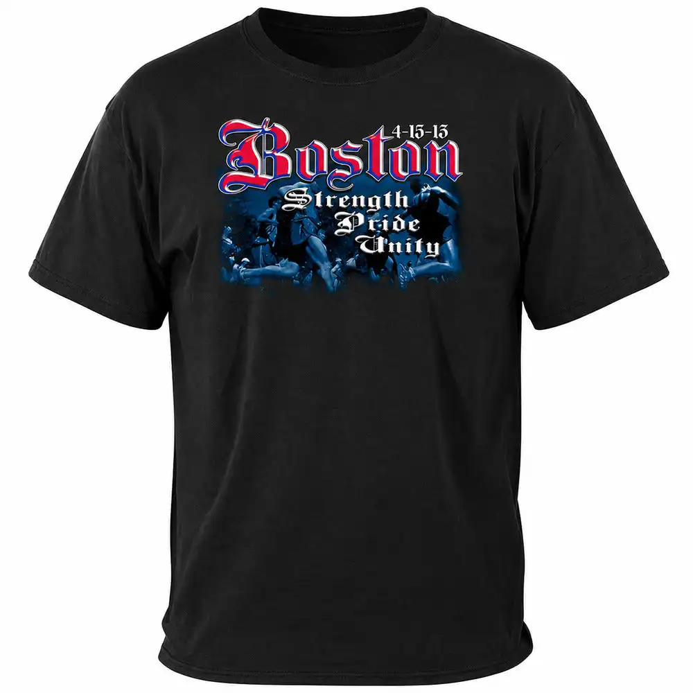 Alternative view of Elite Breed Boston Strong T-Shirt - Black