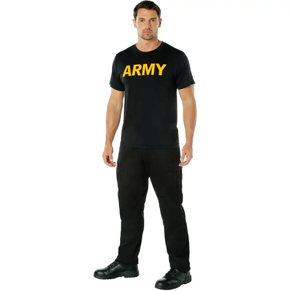 Alternative view of Army Physical Training Performance T-Shirt