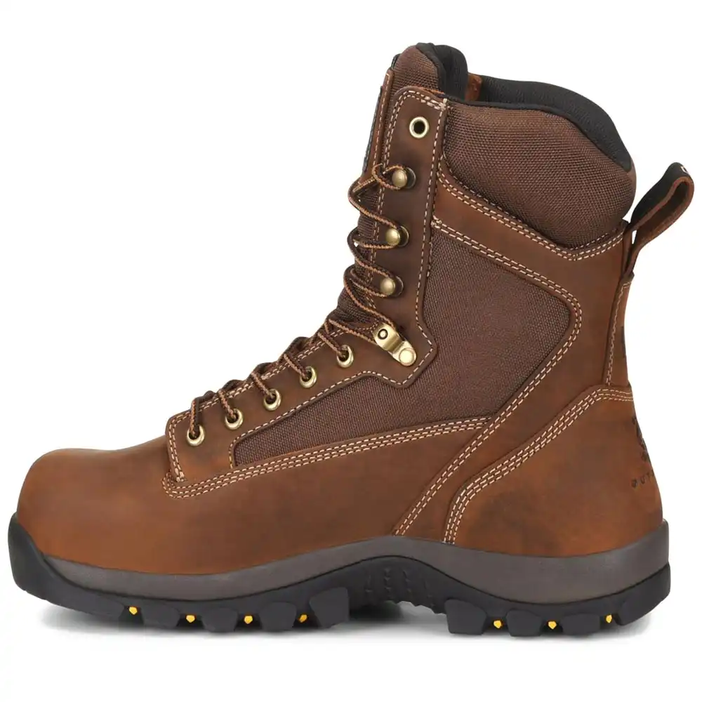 Alternative view of Carolina Quad 8-inch Waterproof 800G Insulated Composite Toe Work Boot
