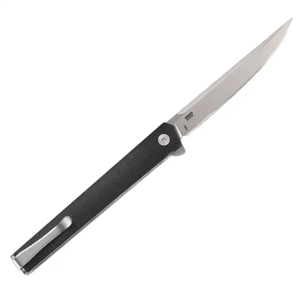 Alternative view of CRKT CEO Flipper 3.35-Inch Plain Edge Folding Knife