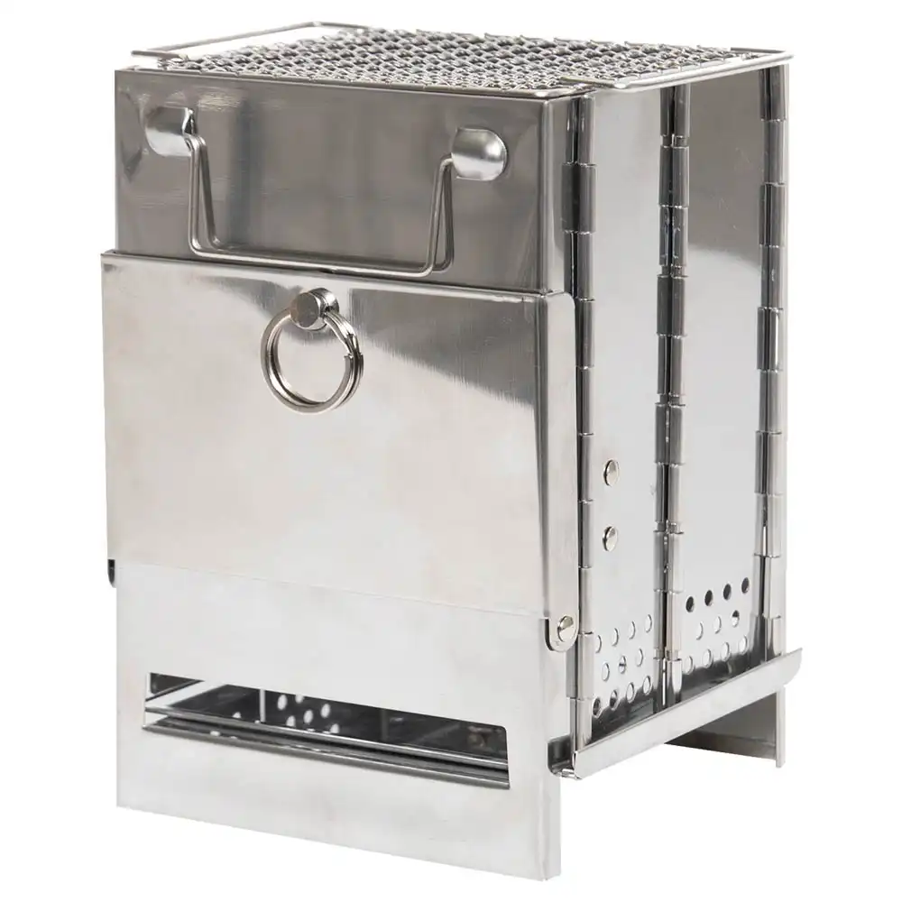 Alternative view of Portable Stainless Steel Folding Camp Stove