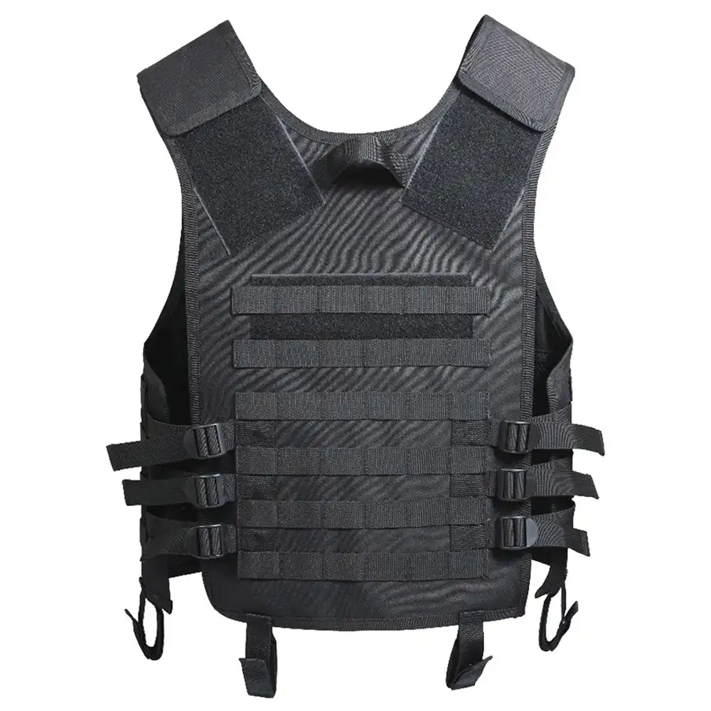 Alternative view of Black MOLLE Modular Tactical Vest