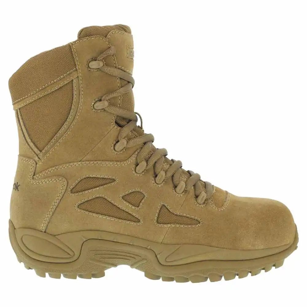 Alternative view of Reebok Rapid Response 8-Inch Composite Toe Coyote Side-Zip Tactical Boot