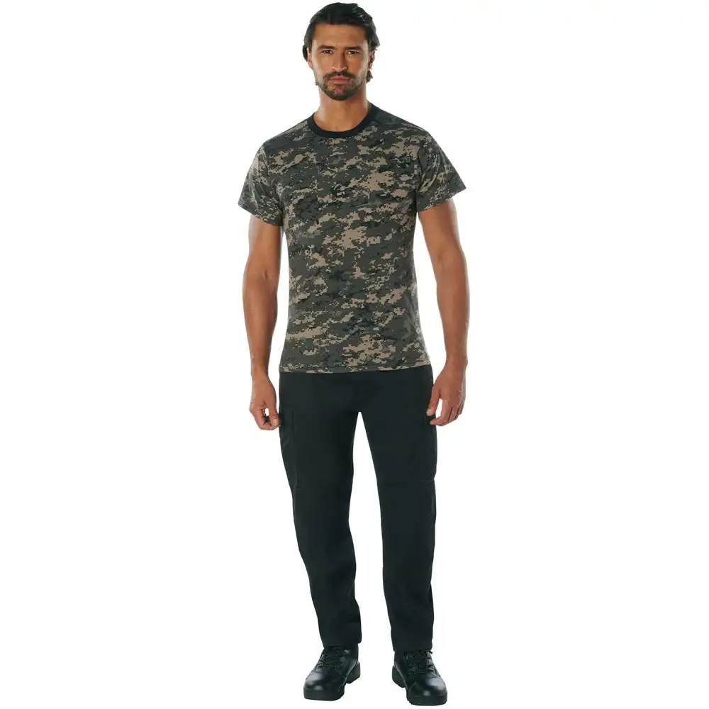 Alternative view of Subdued Urban Digital Camo Short Sleeve T-Shirt