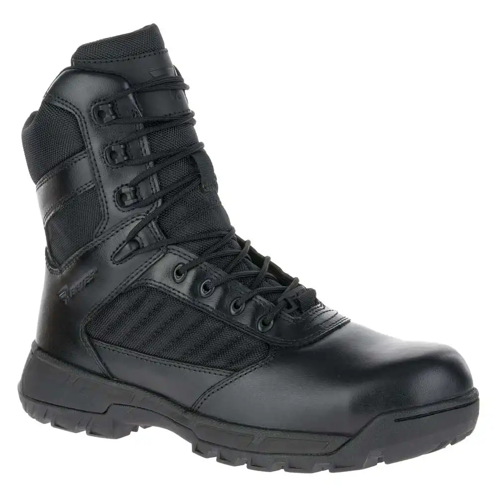 Bates Tactical Sport 2 Tall Black Side-Zip Composite Toe Tactical Boot - E03184
