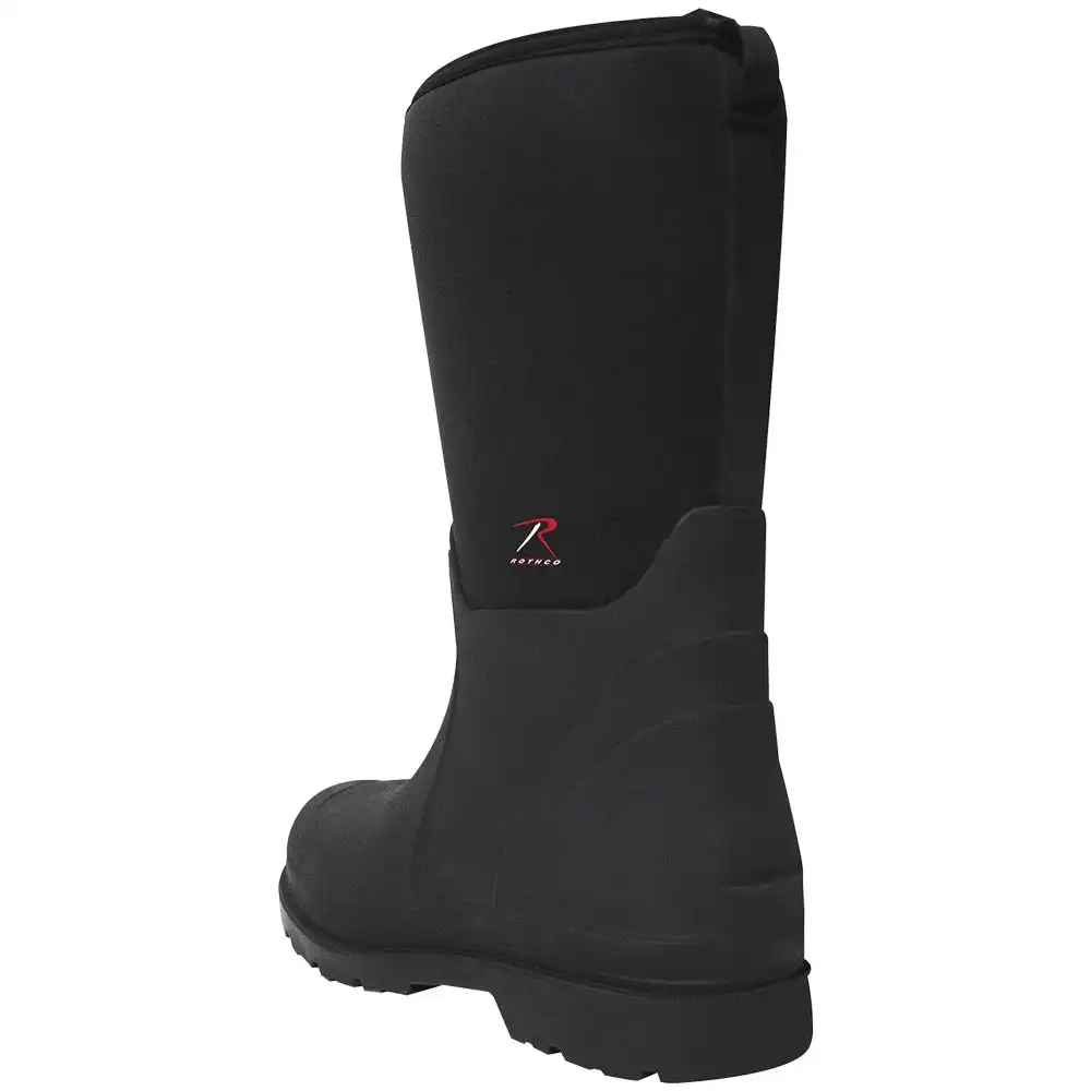 Alternative view of Rothco Men's Black 14-Inch Waterproof Rubber Boot