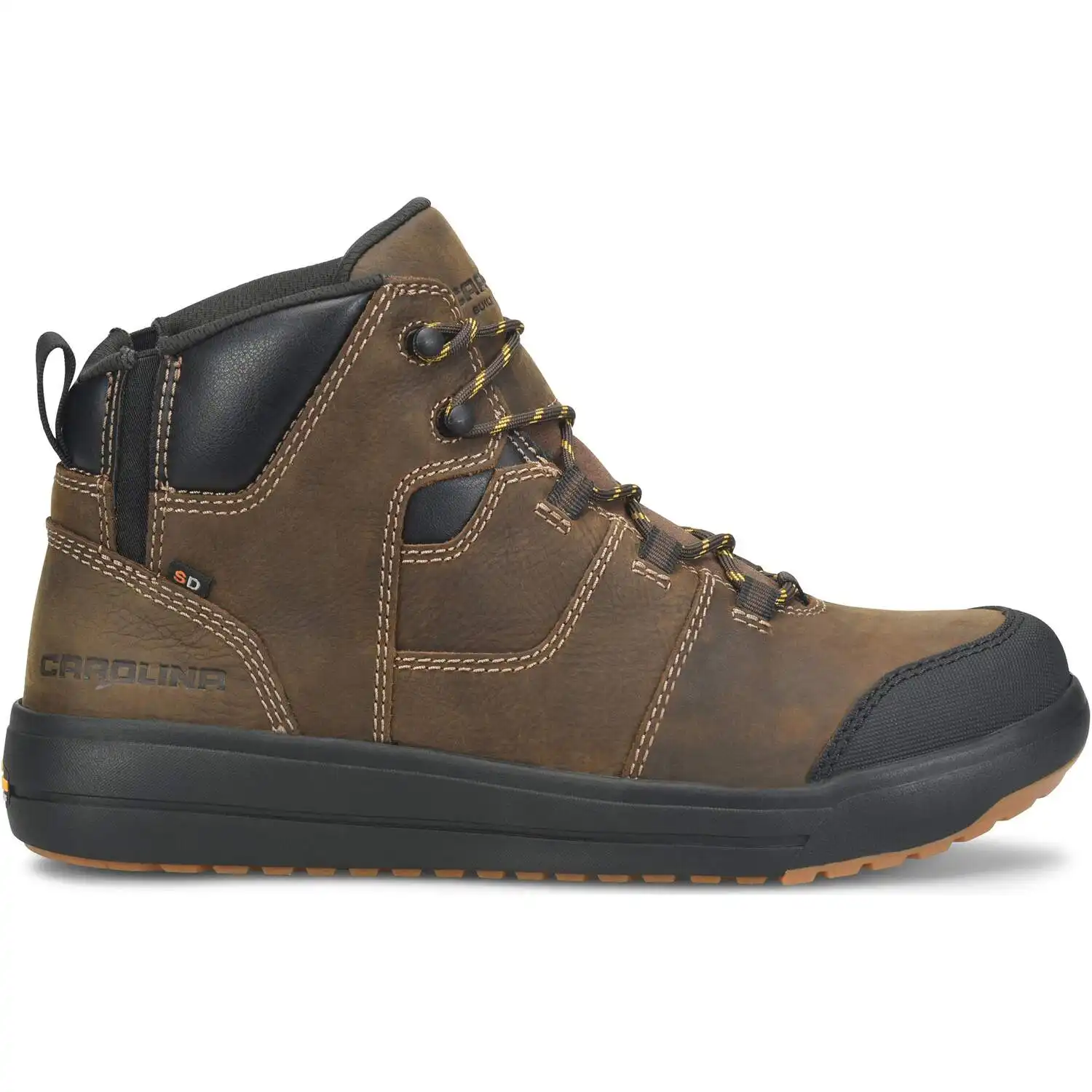 Alternative view of Carolina Apexline Men's 6-inch Composite Toe Brown Work Boot