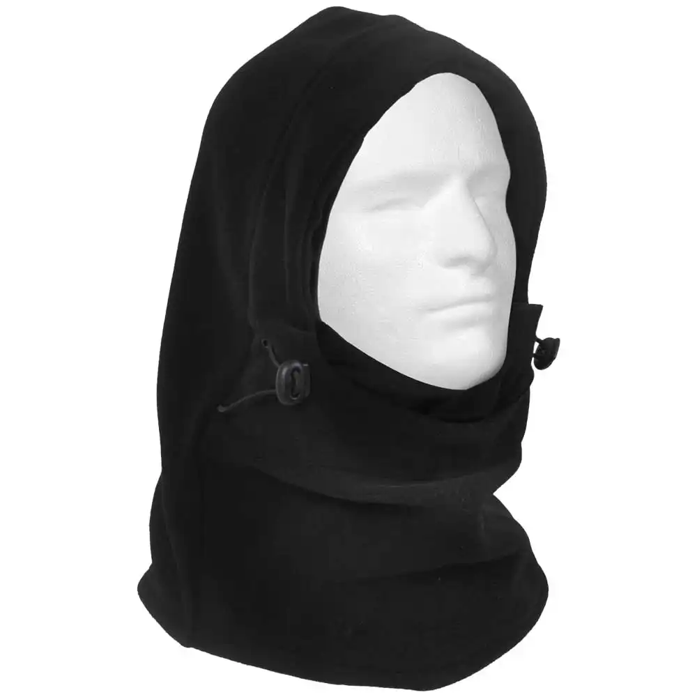 Alternative view of 3-In-1 Black Double Layer Fleece Winter Balaclava