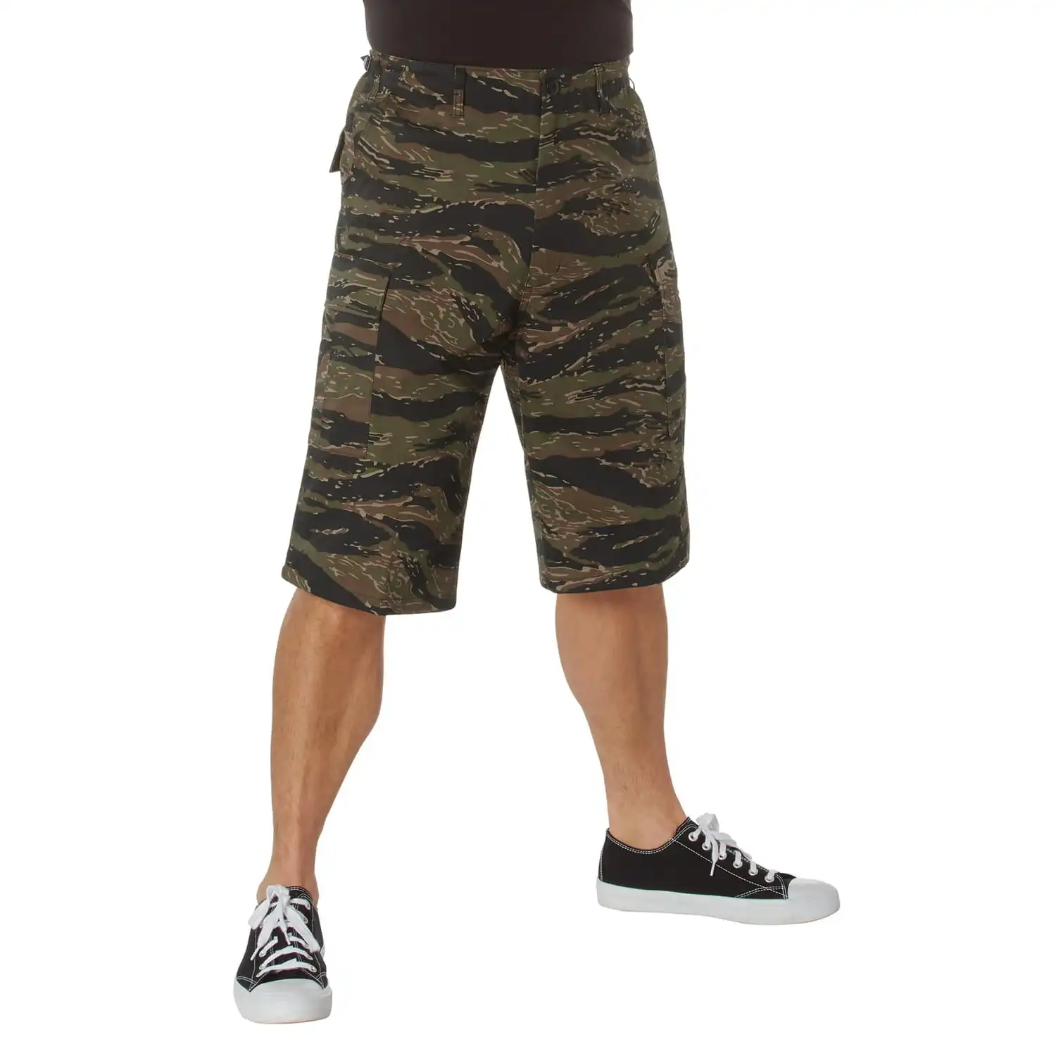 Alternative view of Extra Long Tiger Stripe Camo BDU Shorts