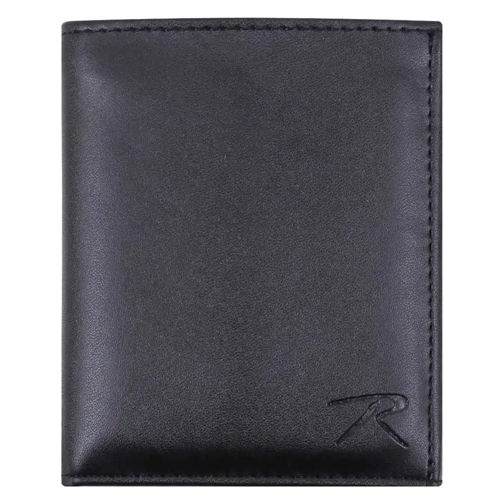 Alternative view of Rothco Trifold Leather ID & Badge Holder Wallet