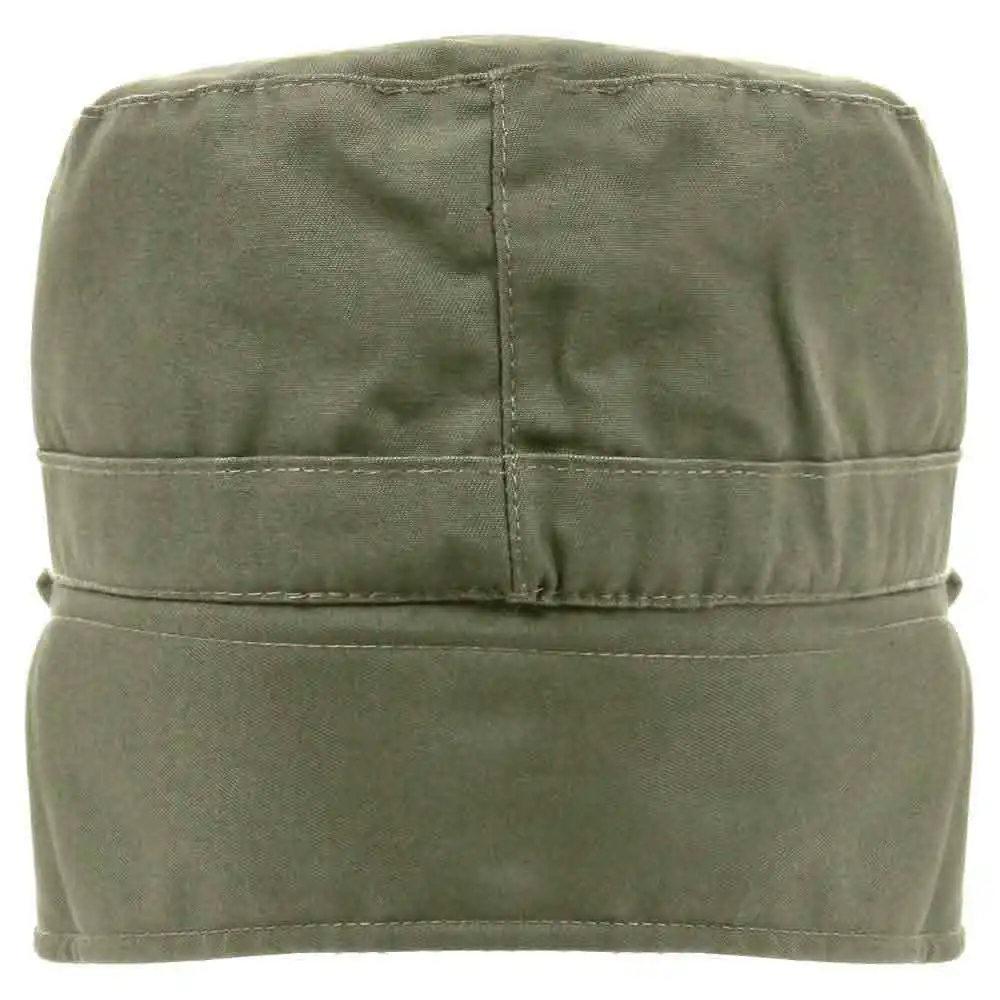 Alternative view of Military Style Combat Hat with Foldable Ear Flaps