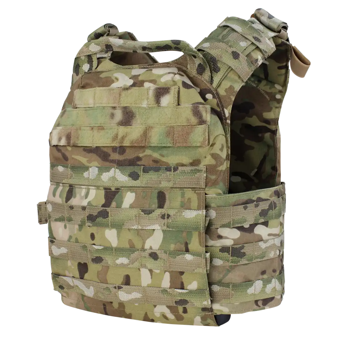 Alternative view of Condor Cyclone Multicam Plate Carrier