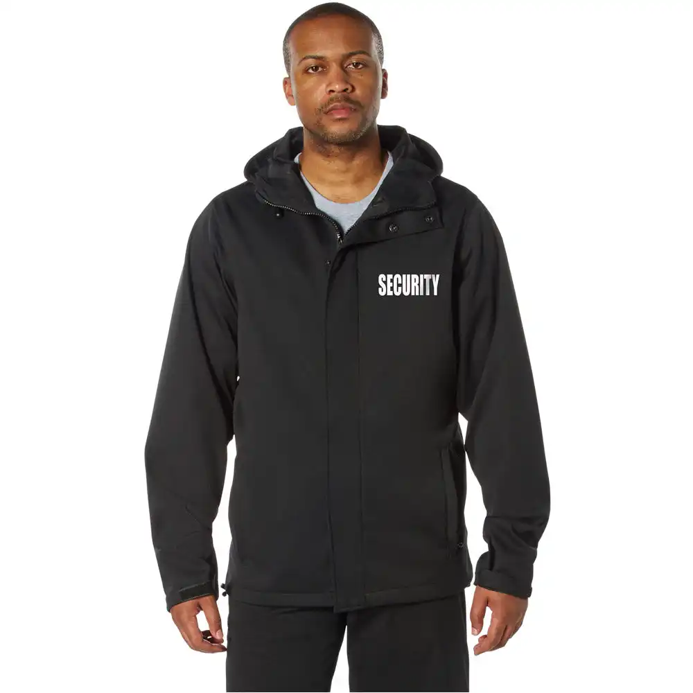 Alternative view of Rothco Shadow Ops Waterproof Security Print Rain Jacket